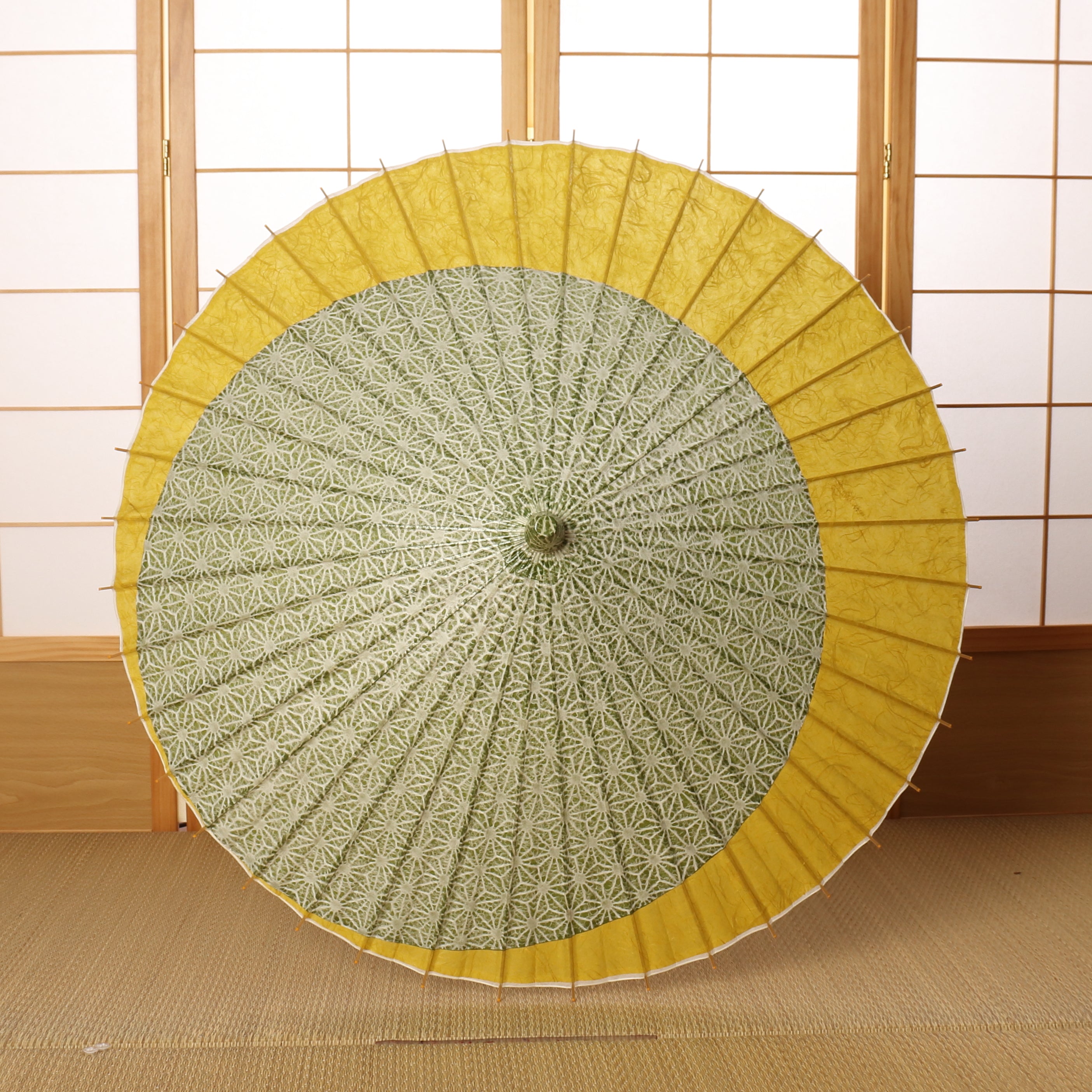 Kohaku (Yellow) / Higasa_Specially selected Kurotani Washi