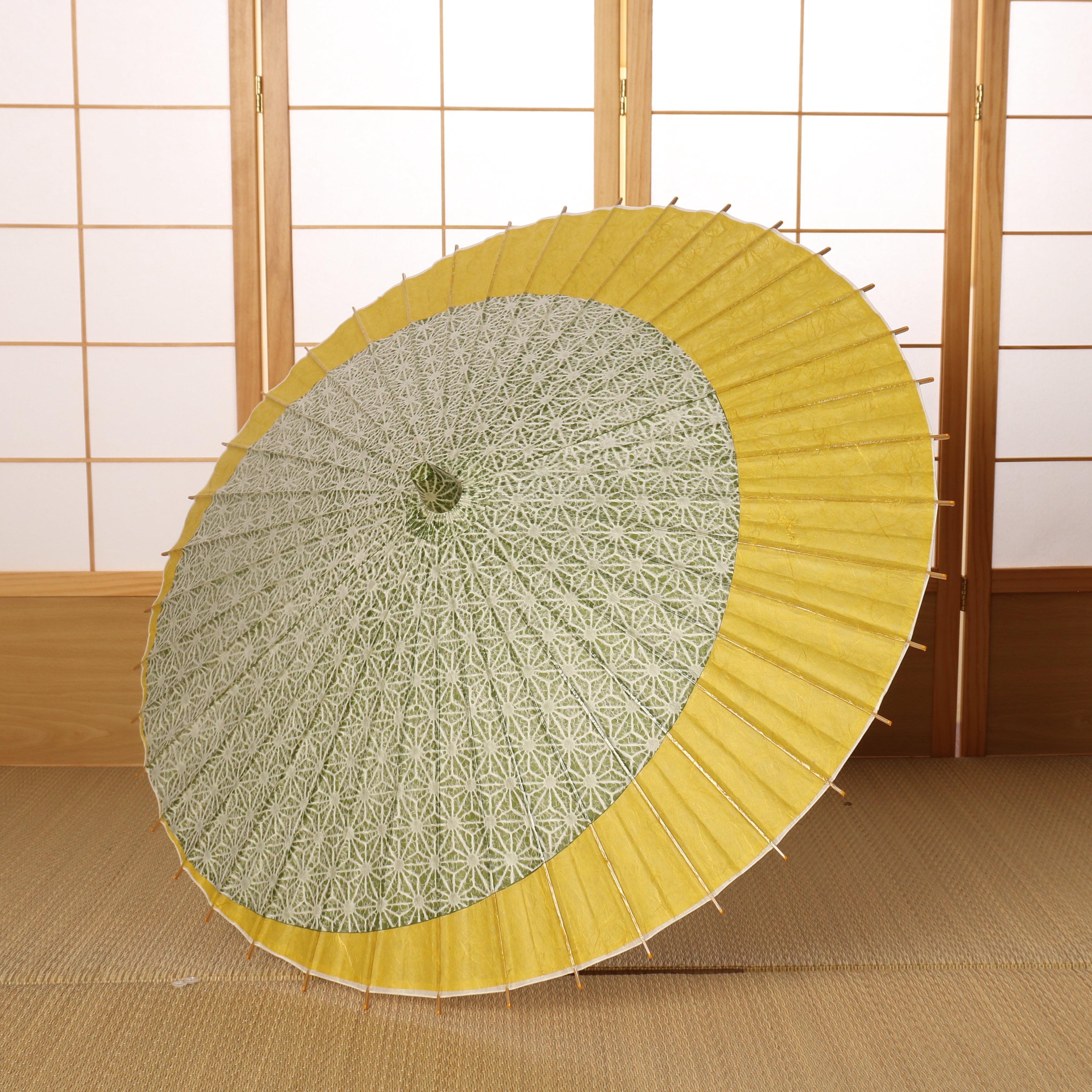 Kohaku (Yellow) / Higasa_Specially selected Kurotani Washi