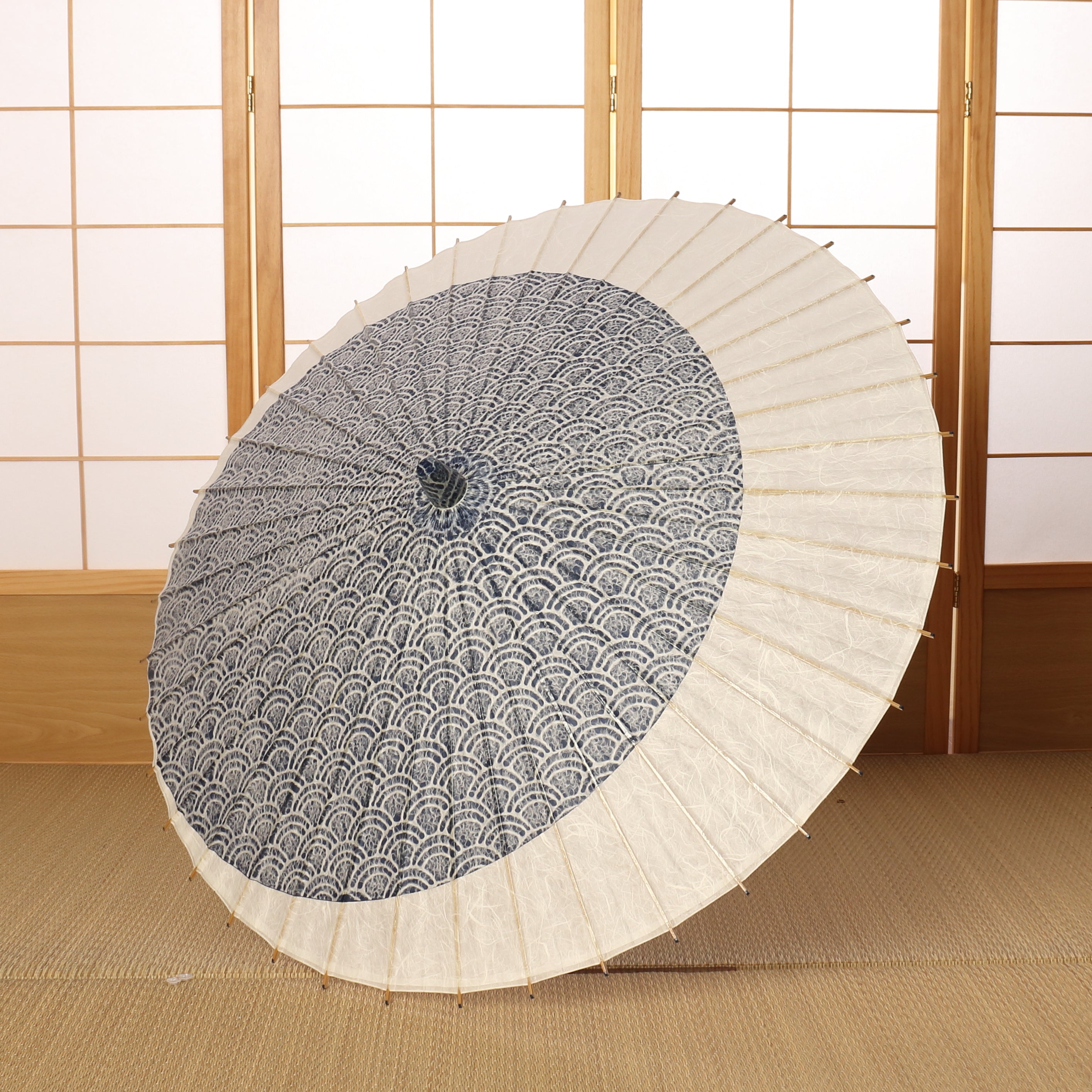 手描き京友禅 和日傘『風神雷神図』 - 日本最古の京都和傘屋 辻倉