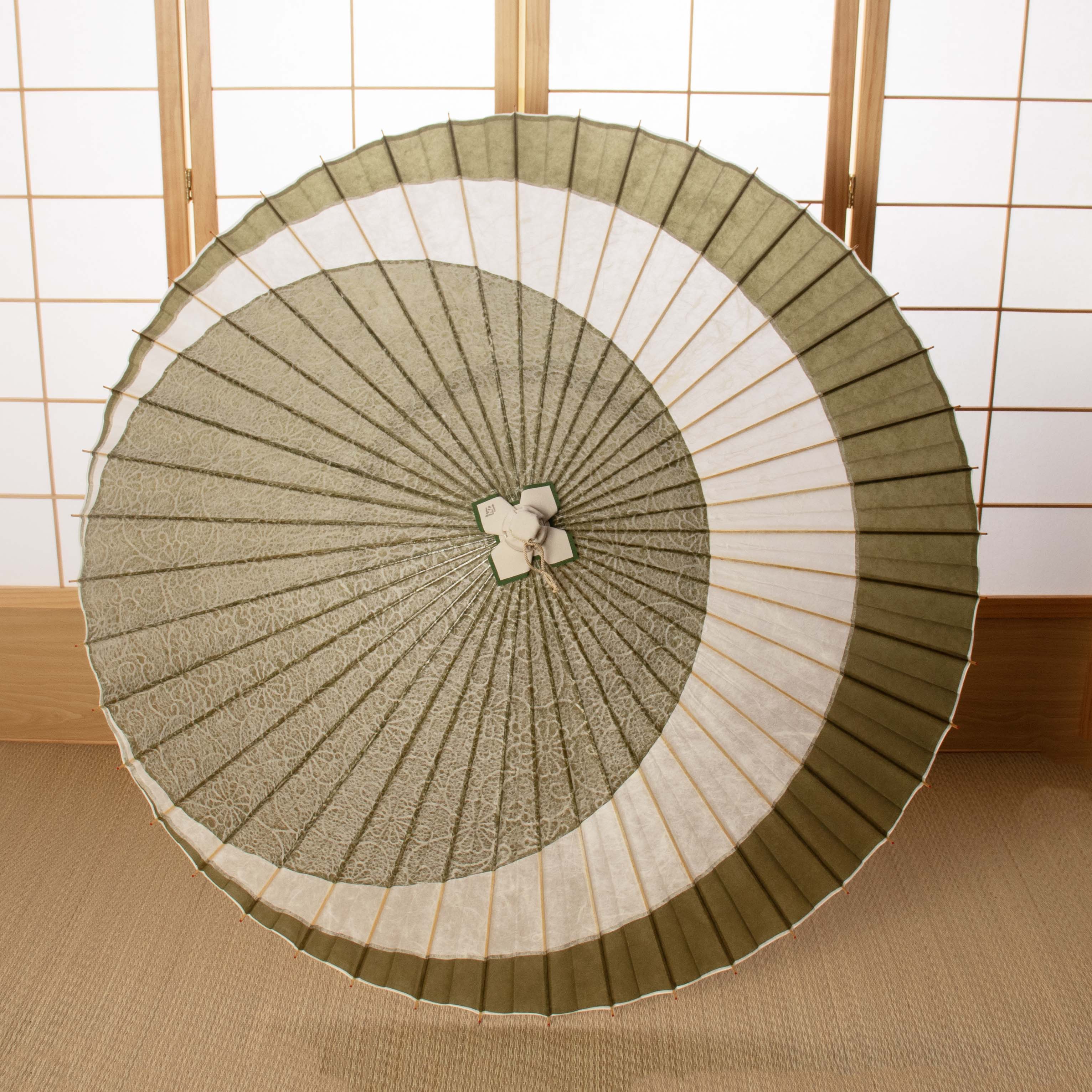 辻倉『極み』三日月奴 浅葱 - 日本最古の京都和傘屋 辻倉