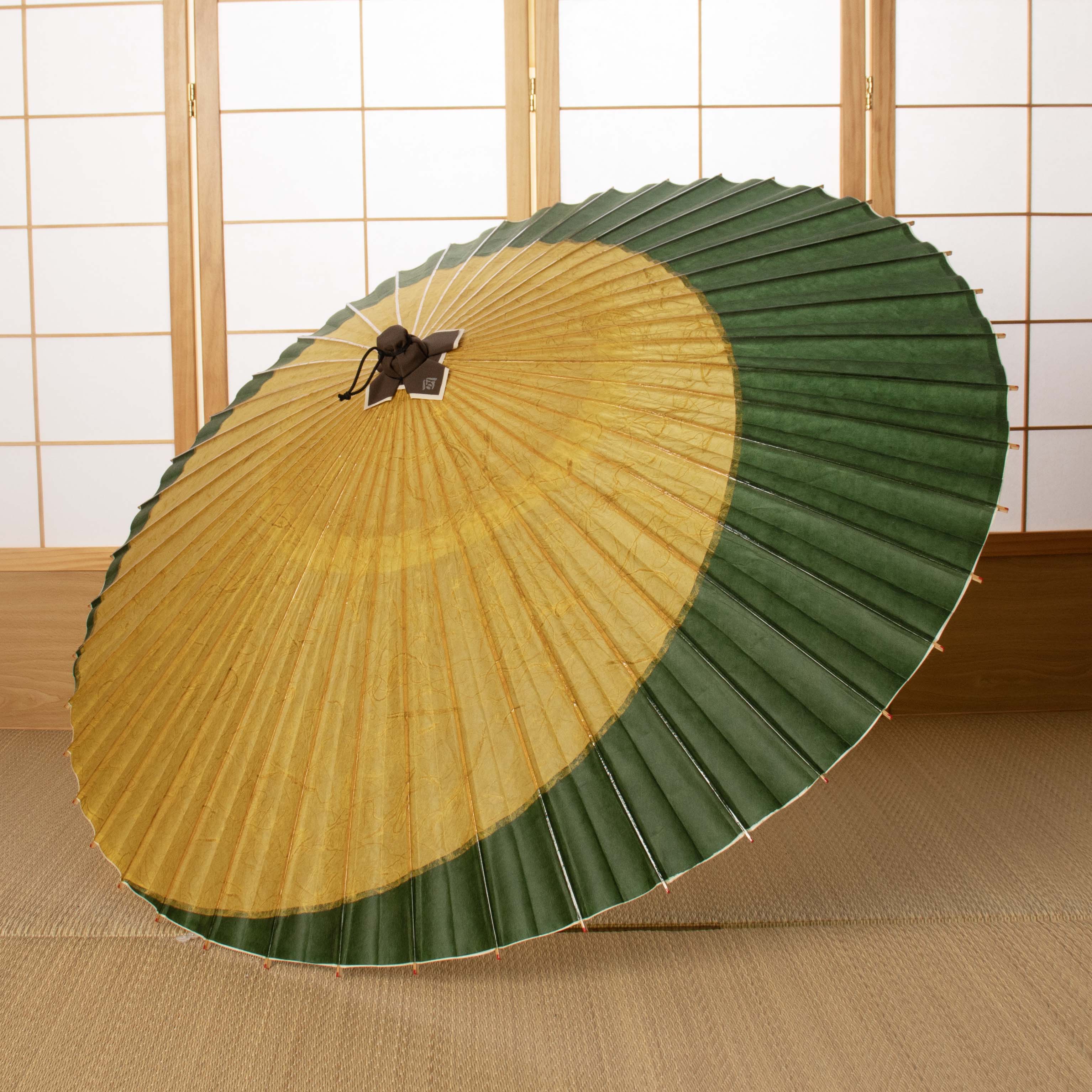 朱赤色の番傘｜ 辻倉 極み番傘 緋色｜ 辻倉京都和傘屋 - 日本最古の