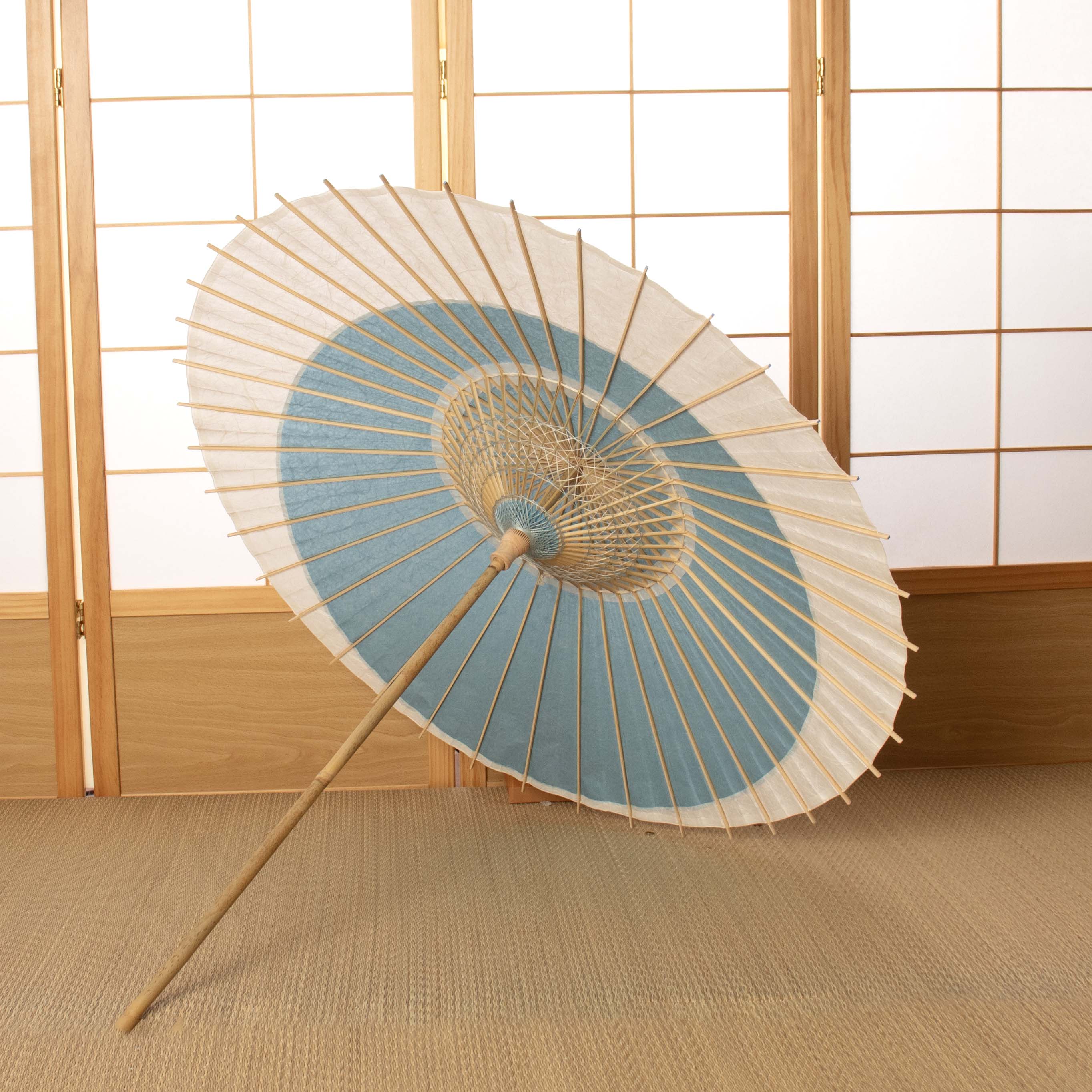 黒竹日傘』型染め『水玉』 - 日本最古の京都和傘屋 辻倉