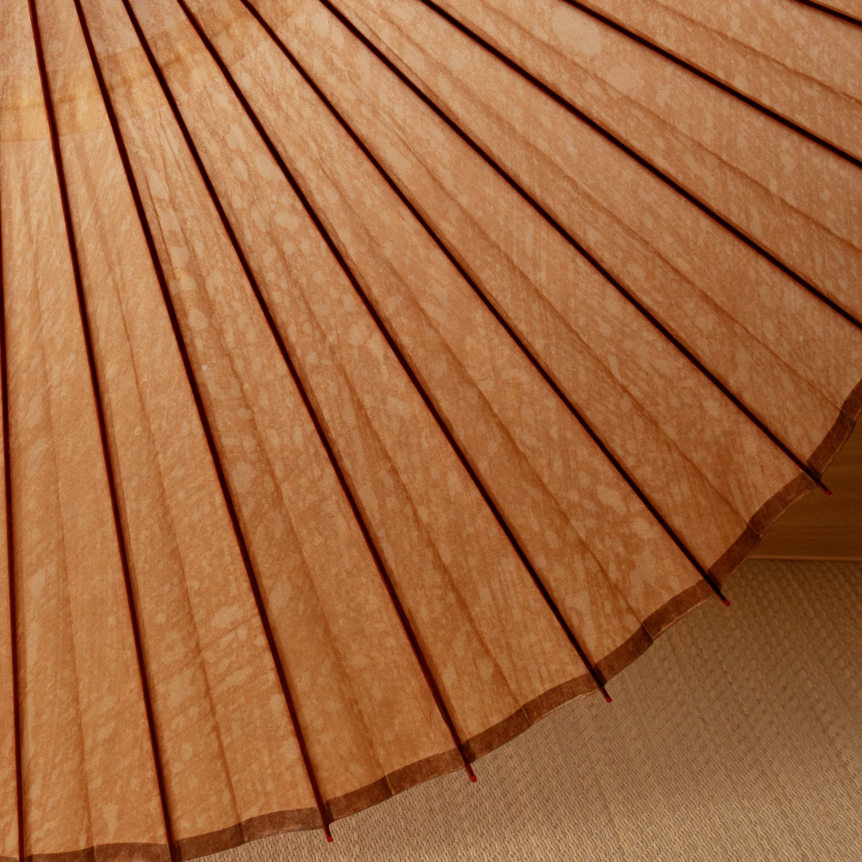 柿渋染めの和傘 ｜辻倉特撰 黒竹 柿渋染め ｜ 京都和傘屋辻倉 - 日本最