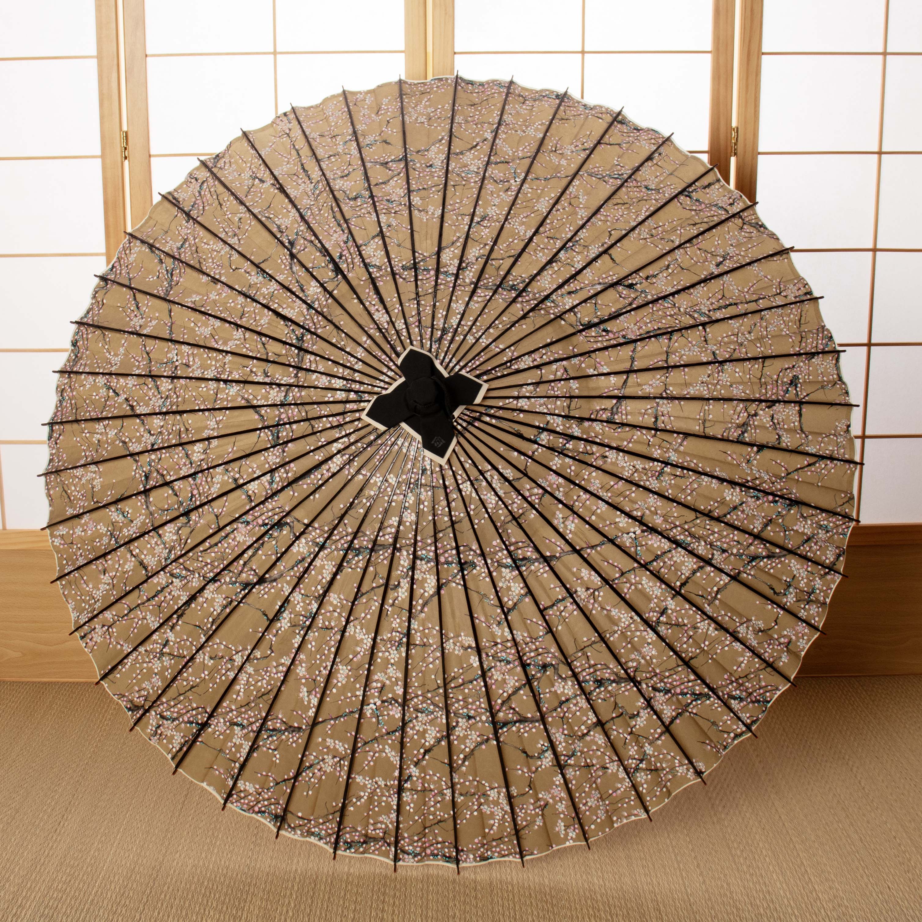 Sky Blue and Ume Nagare / Kinsai Kyo-yuzen