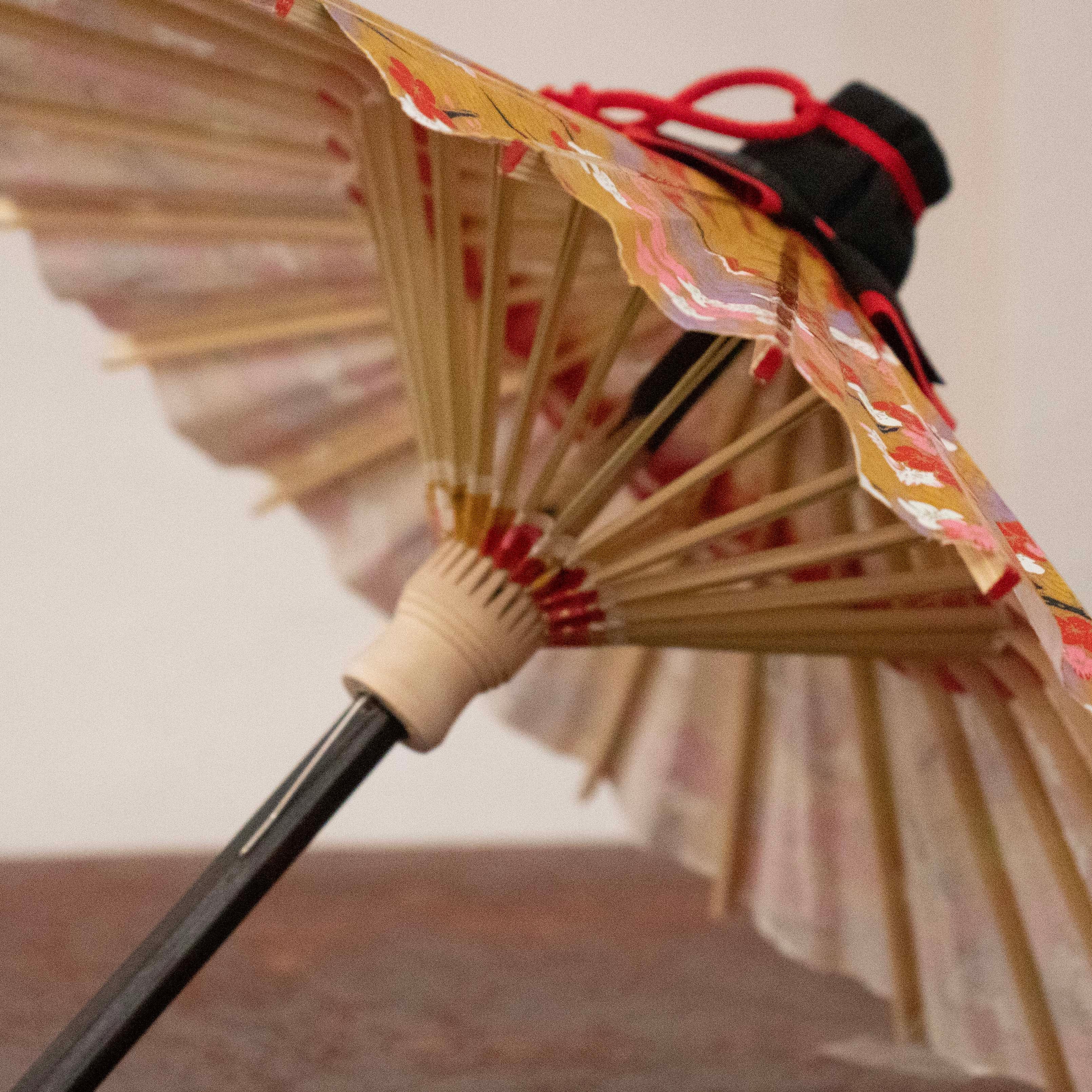 Double Cherry Blossoms/ Mini Wagasa