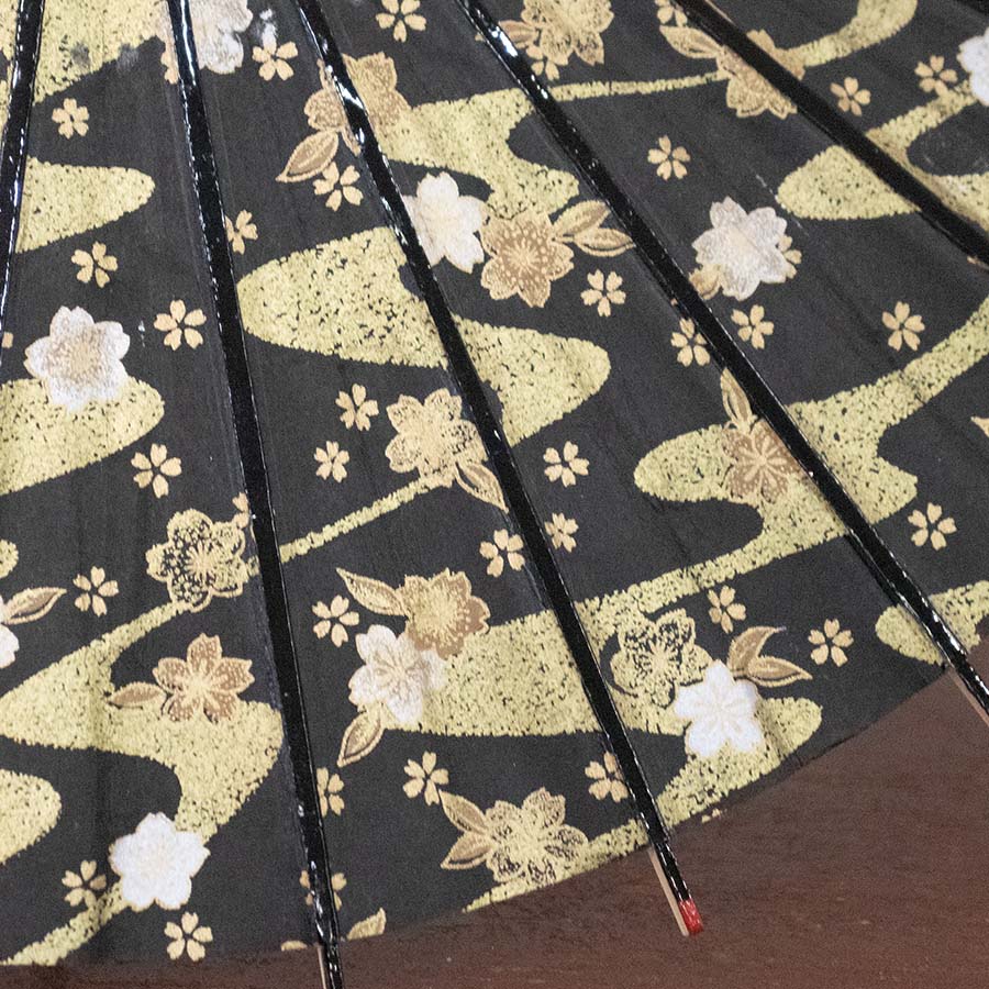 姫和傘  大寸『金彩 花筏』