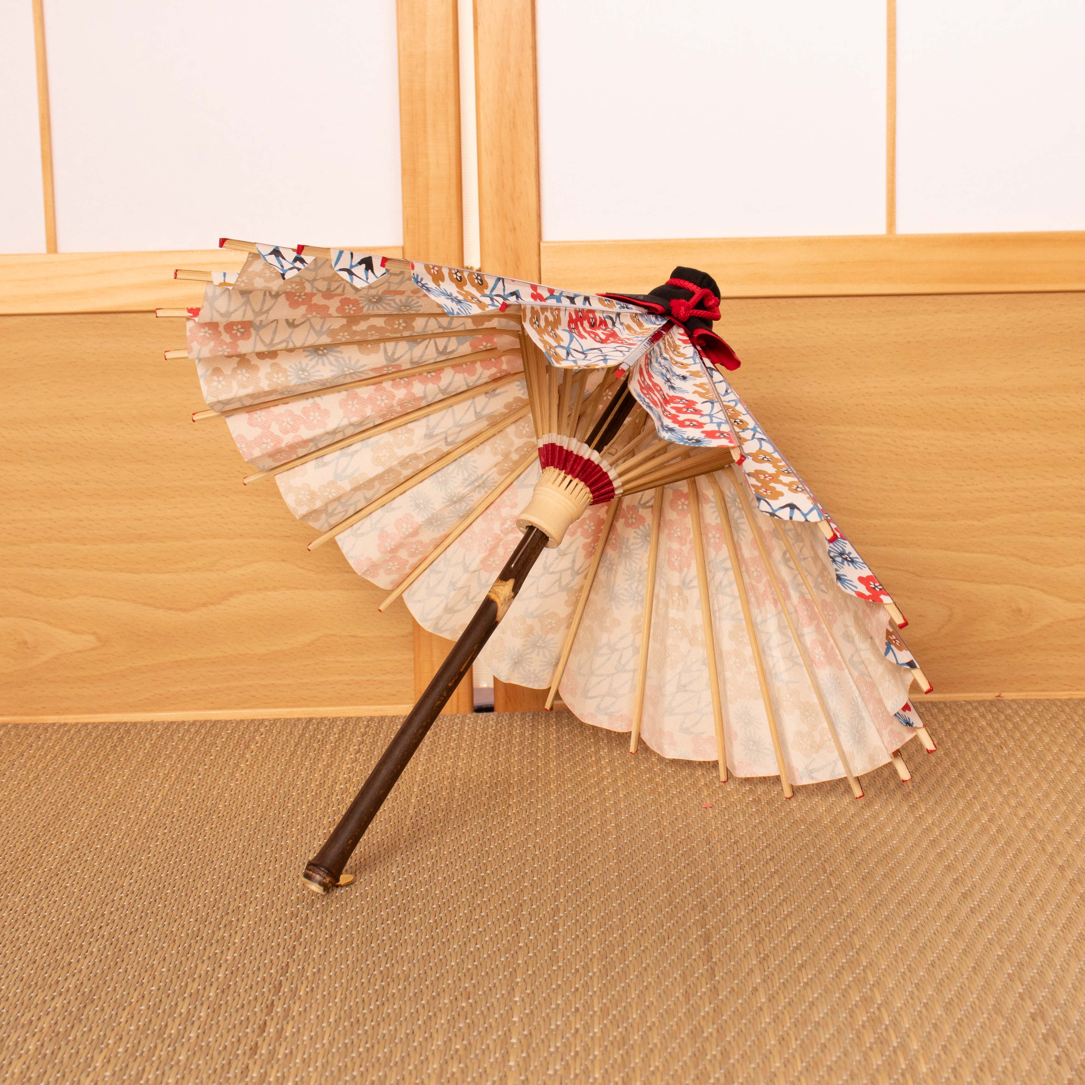 Double Cherry Blossoms/ Mini Wagasa