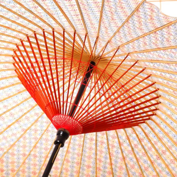 花模様の和傘です。