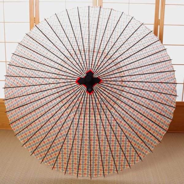 花模様の和傘です。