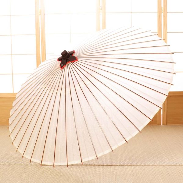 白の和傘
