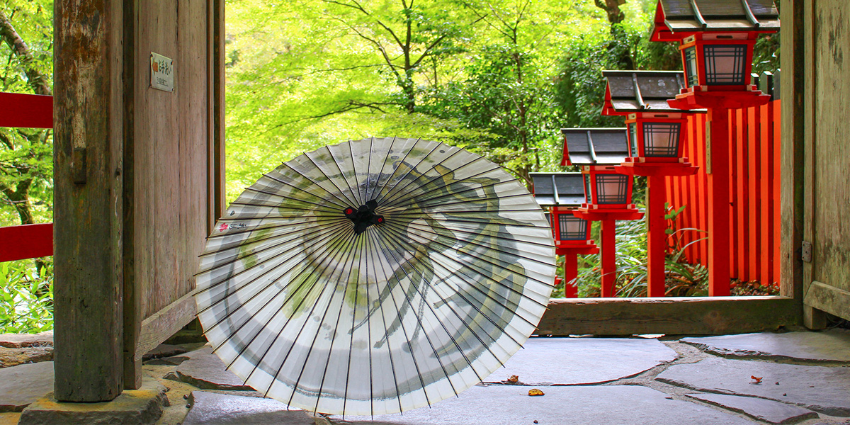 日本最古の京都和傘屋 辻倉