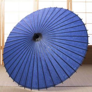 青色の和日傘