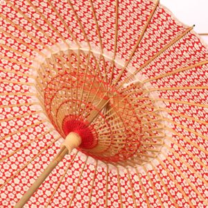 梅模様の和傘