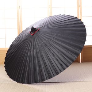黒色の和傘