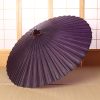 紫色の和傘