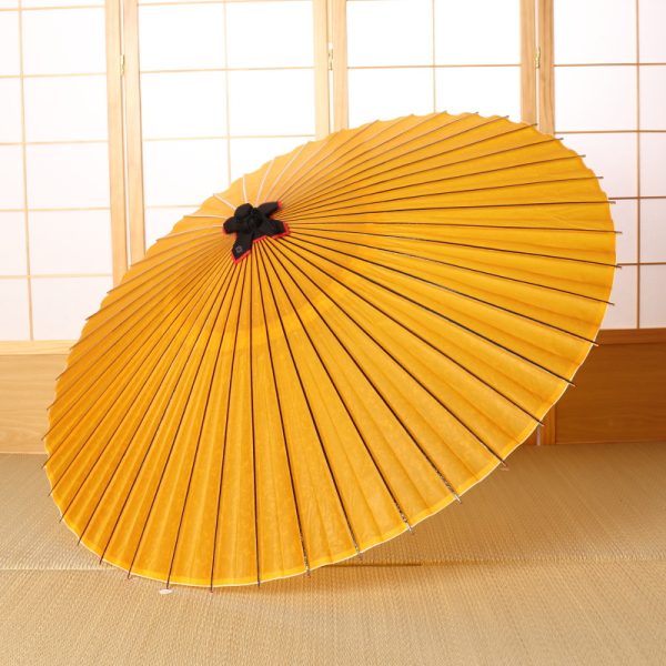 黄金色の雨傘