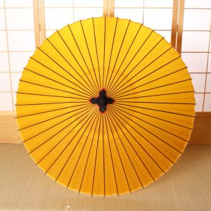 黄金色の和傘