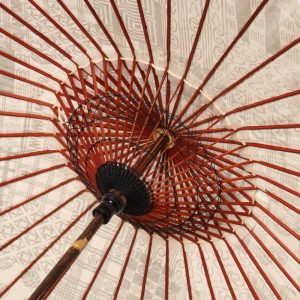 江戸歌舞伎柄の和日傘