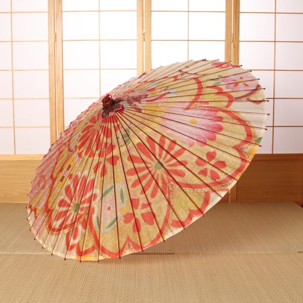 桜文様の和傘